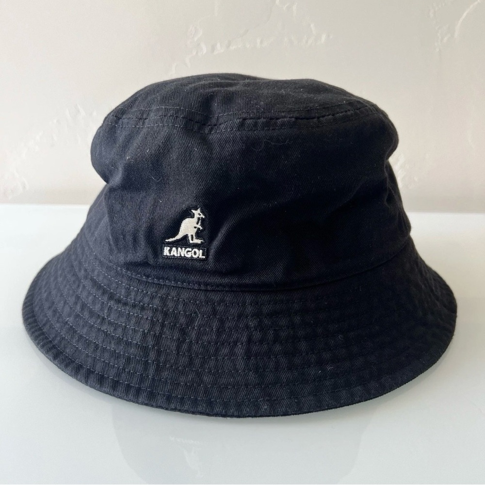 Kangol Lightweight All Season Classic Black Bucket Hat Golf